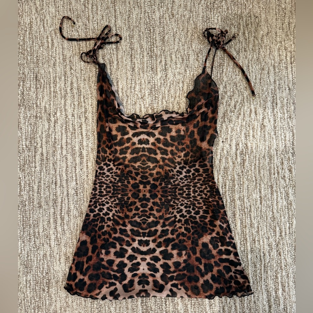 Heart of Sun Coco Sugar Mesh Dress